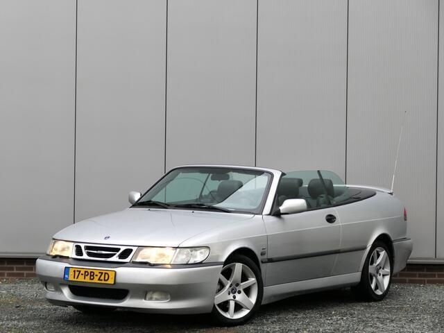 Grijs Gebruikt 2002 Saab 9-3 Cabriolet Aero Cabriolet | € 8.999 (Eerlijke prijs) - Afbeelding 1/4
