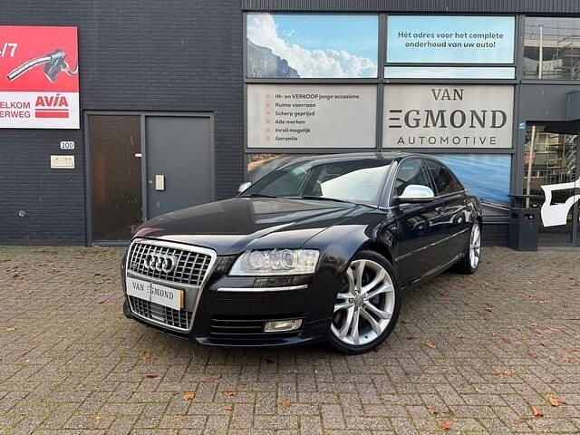 Zwart Gebruikt 2007 Audi A8 Proline Sedan | € 13.950 (Goede deal) - Afbeelding 1/4