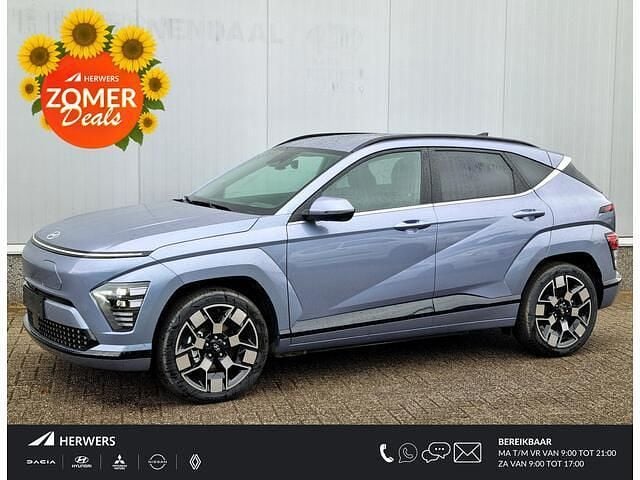 Blauw Nieuw 2025 Hyundai Kona Premium SUV | € 41.790 (Eerlijke prijs) - Afbeelding 1/4