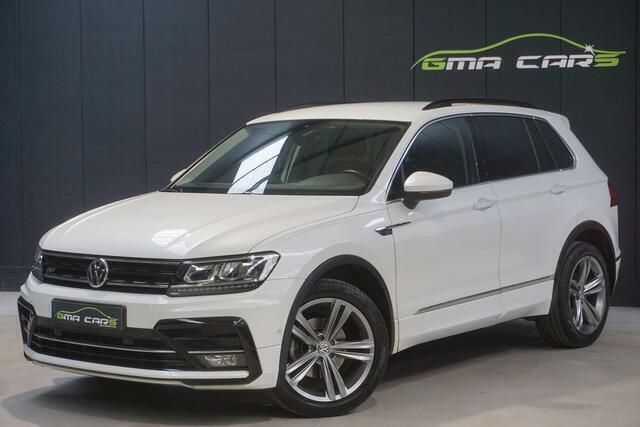 Wit Gebruikt 2019 VW Tiguan R-line SUV | € 24.999 (Super prijs) - Afbeelding 1/4