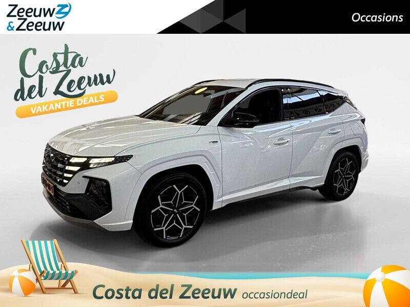 Wit Gebruikt 2022 Hyundai Tucson Edition SUV | € 30.450 (Eerlijke prijs) - Afbeelding 1/4