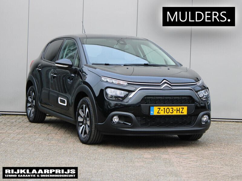 Zwart Gebruikt 2024 Citroën C3 PureTech Hatchback | € 21.937 (Eerlijke prijs) - Afbeelding 1/3