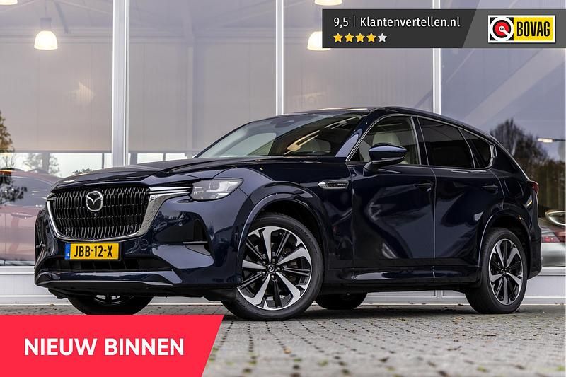 Blauw Gebruikt 2023 Mazda CX-60 Takumi-Line SUV | € 41.845 - Afbeelding 1/4