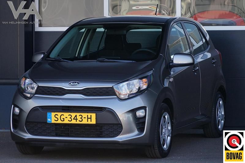 Grijs, metallic lak Occasion 2018 Kia Picanto Hatchback | € 9.450 (Eerlijke prijs) - Afbeelding 1/4