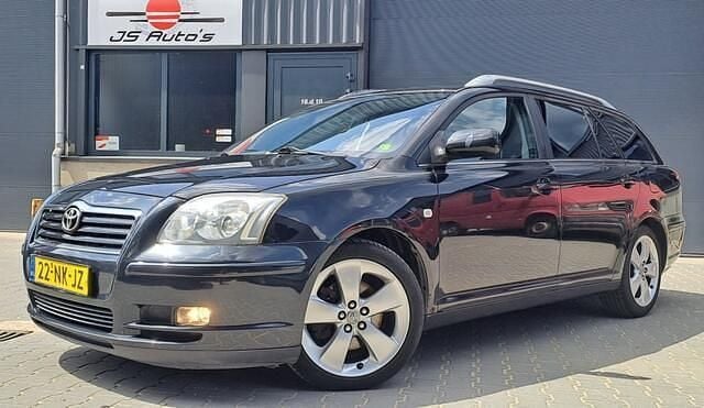 Zwart Gebruikt 2003 Toyota Avensis Executive Stationwagen | € 3.450 (Eerlijke prijs) - Afbeelding 1/4