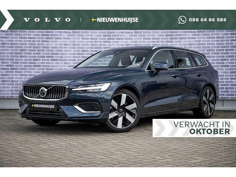 Blauw Gebruikt 2022 Volvo V60 Ultimate Stationwagen | € 47.894 (Iets duurder) - Afbeelding 1/3
