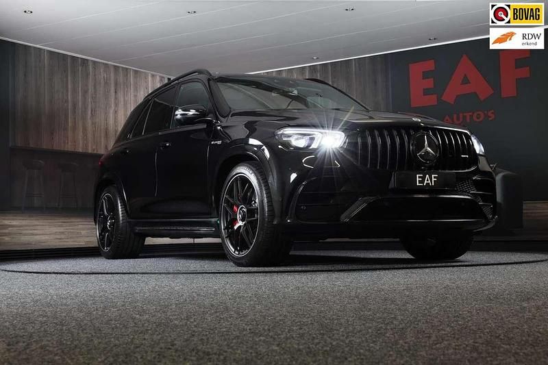 Zwart, metallic lak Gebruikt 2022 Mercedes GLE63 AMG Premium Plus SUV | € 134.950 (Eerlijke prijs) - Afbeelding 1/3