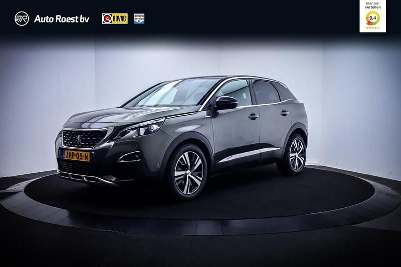 Grijs Occasion 2018 Peugeot 3008 GT-line SUV | € 18.225 (Goede deal) - Afbeelding 1/4