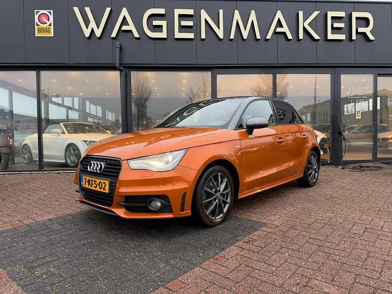 Oranje (metallic) Occasion 2013 Audi A1 Sportback Proline Hatchback | € 12.950 (Eerlijke prijs) - Afbeelding 1/4