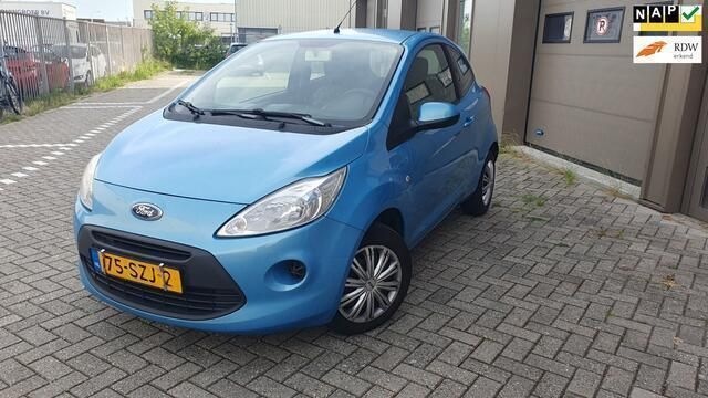 Blauw Gebruikt 2012 Ford Ka Cool & Sound Edition Hatchback | € 2.749 (Goede deal) - Afbeelding 1/4