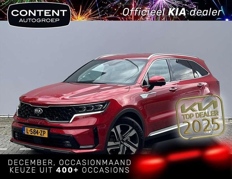 Rood (metallic) Gebruikt 2021 Kia Sorento SUV | € 38.940 (Super prijs) - Afbeelding 1/4
