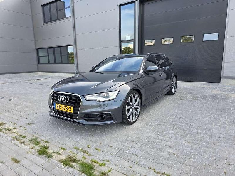 Grijs Gebruikt 2013 Audi A6 Stationwagen | € 14.500 (Eerlijke prijs) - Afbeelding 1/4