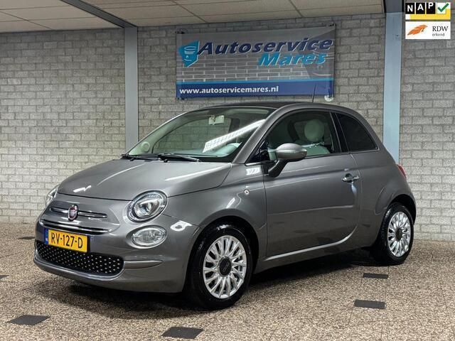 Grijs Gebruikt 2018 Fiat 500 Lounge Hatchback | € 9.999 (Eerlijke prijs) - Afbeelding 1/4