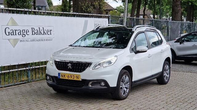 Wit Gebruikt 2017 Peugeot 2008 SUV | € 11.900 (Eerlijke prijs) - Afbeelding 1/4