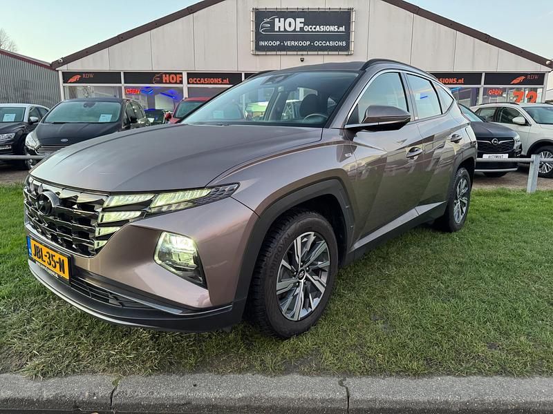 Grijs Gebruikt 2021 Hyundai Tucson Premium SUV | € 23.750 (Super prijs) - Afbeelding 1/4