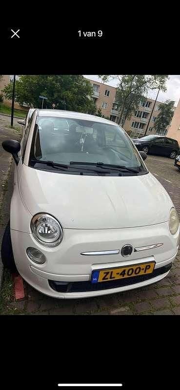 Wit Gebruikt 2008 Fiat 500 Hatchback | € 3.400 (Goede deal) - Afbeelding 1/4