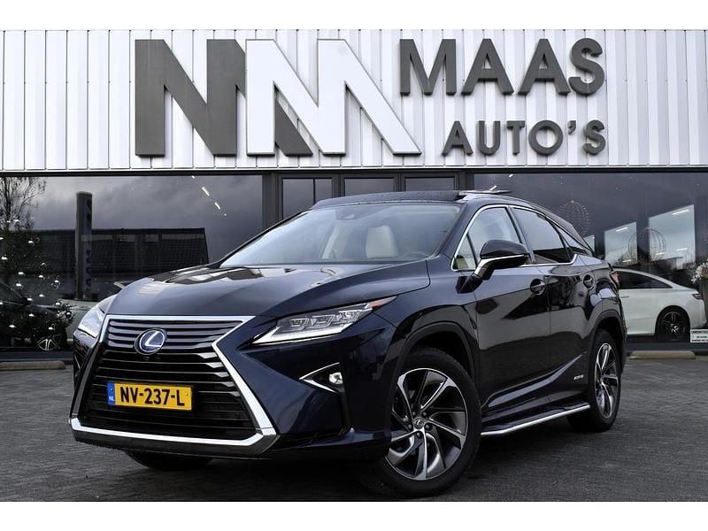 Blauw Gebruikt 2017 Lexus RX450h Luxury Line SUV | € 35.950 (Eerlijke prijs) - Afbeelding 1/4