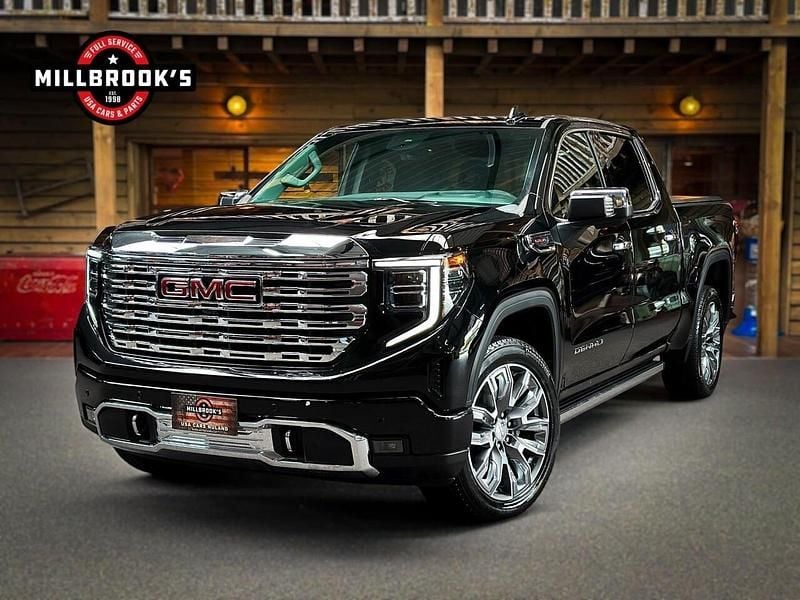 Zwart Occasion 2024 GMC Sierra Pickup | € 84.950 (Super prijs) - Afbeelding 1/4