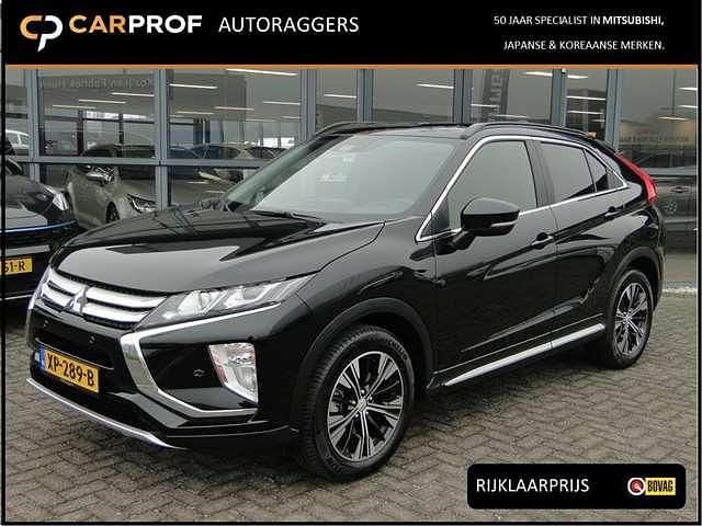 Zwart (metallic) Gebruikt 2019 Mitsubishi Eclipse Cross Intense SUV | € 16.945 (Iets duurder) - Afbeelding 1/4