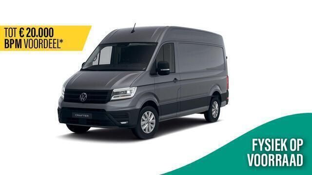 Grijs Nieuw 2024 VW Crafter Exclusive Van | € 53.995 (Duur) - Afbeelding 1/4