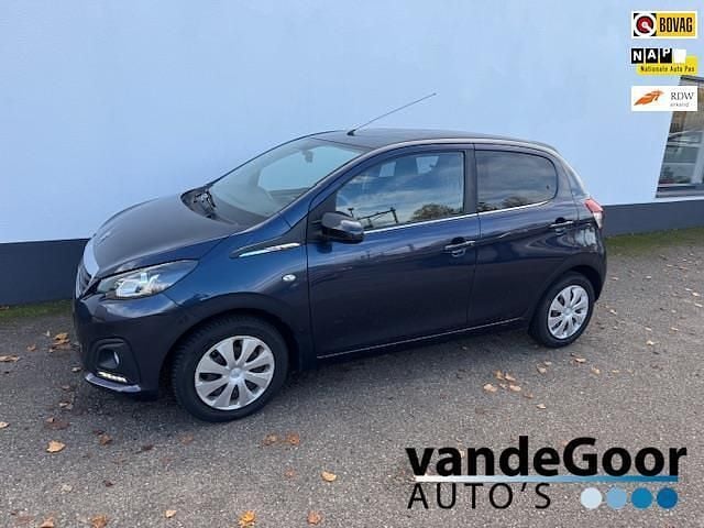 Blauw Gebruikt 2016 Peugeot 108 Active Hatchback | € 5.450 (Eerlijke prijs) - Afbeelding 1/4
