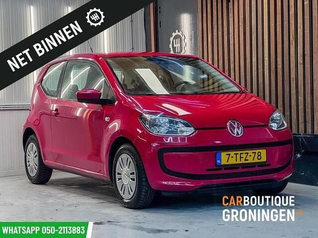 Rood Gebruikt 2012 VW up! Highline Hatchback | € 3.990 (Eerlijke prijs) - Afbeelding 1/4