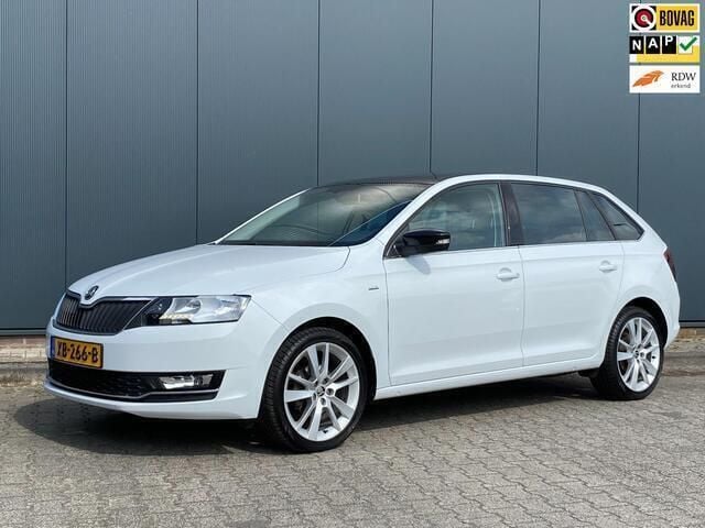 Wit Gebruikt 2018 Skoda Rapid Clever Hatchback | € 13.900 (Eerlijke prijs) - Afbeelding 1/4