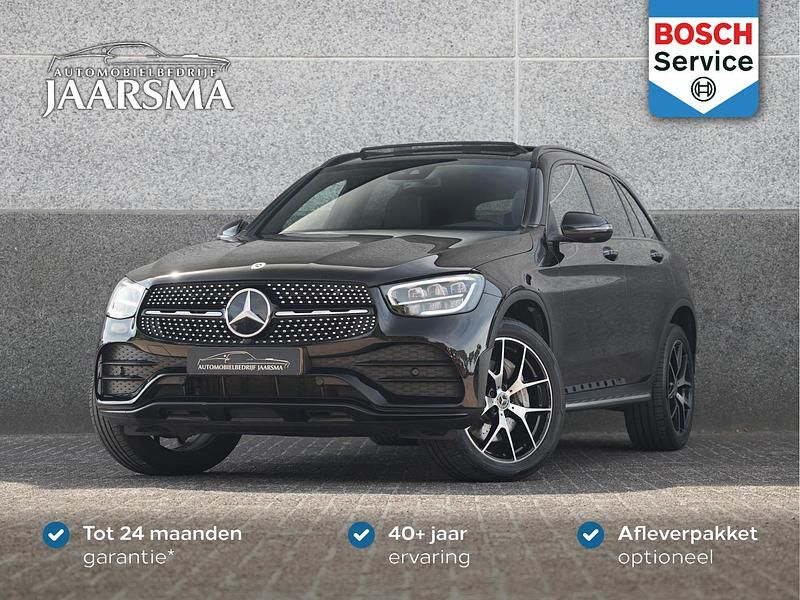 Zwart Gebruikt 2022 Mercedes GLC300e Premium Plus SUV | € 48.900 (Iets duurder) - Afbeelding 1/4