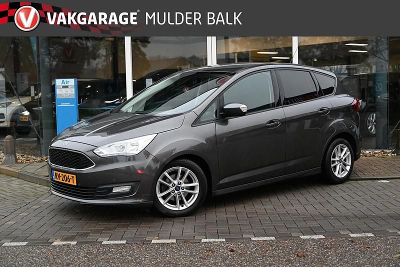 Grijs Gebruikt 2015 Ford C-MAX Trend MPV | € 10.745 (Eerlijke prijs) - Afbeelding 1/4