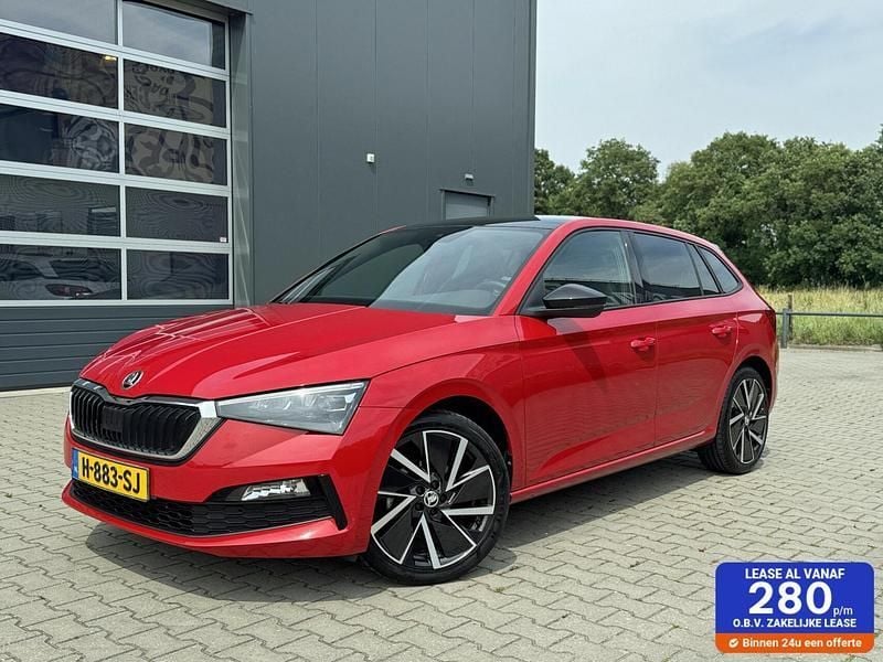 Rood Gebruikt 2020 Skoda Scala Business Line Hatchback | € 20.950 (Eerlijke prijs) - Afbeelding 1/4