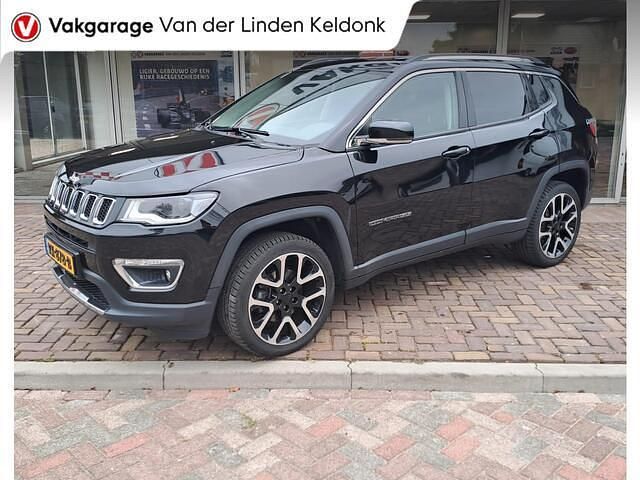 Zwart Gebruikt 2018 Jeep Compass Opening Edition SUV | € 20.350 (Eerlijke prijs) - Afbeelding 1/4