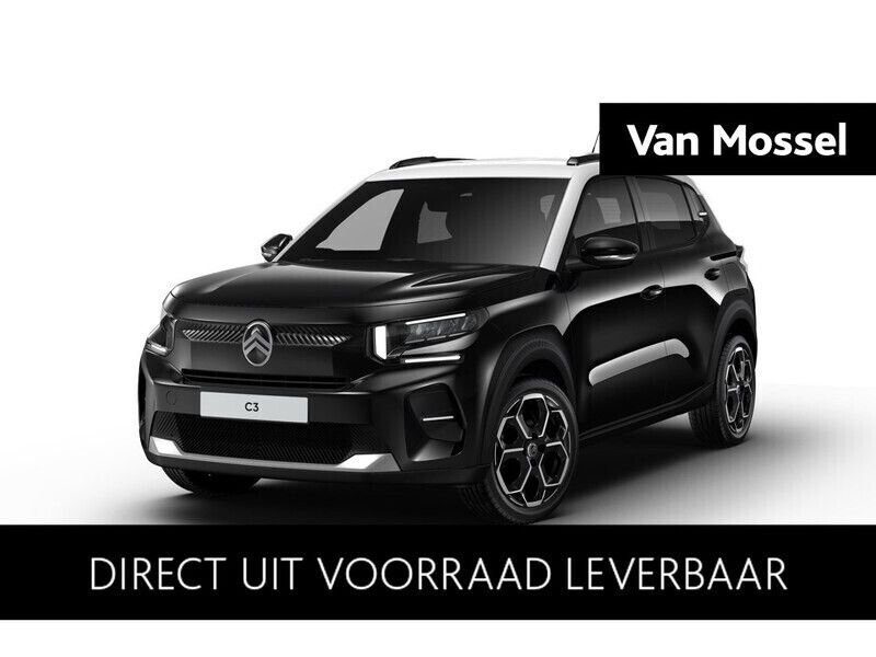Zwart Nieuw 2025 Citroën C3 Hatchback | € 26.670 (Eerlijke prijs) - Afbeelding 1/4