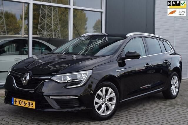 Zwart Gebruikt 2020 Renault Mégane GrandTour LIMITED Stationwagen | € 10.950 (Goede deal) - Afbeelding 1/4