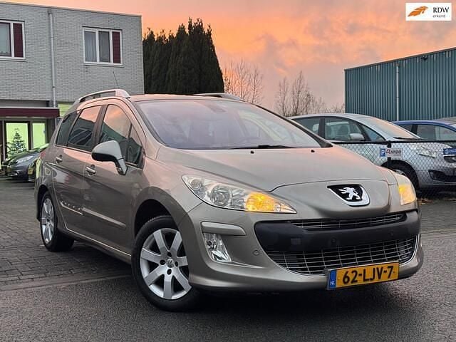 Grijs Gebruikt 2010 Peugeot 308 SW Stationwagen | € 1.750 (Super prijs) - Afbeelding 1/4