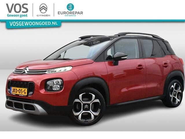 Rood Gebruikt 2020 Citroën C3 Aircross PureTech SUV | € 14.890 (Eerlijke prijs) - Afbeelding 1/4