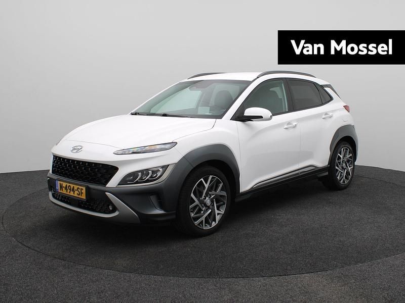 Wit Gebruikt 2022 Hyundai Kona Premium SUV | € 24.440 (Eerlijke prijs) - Afbeelding 1/4