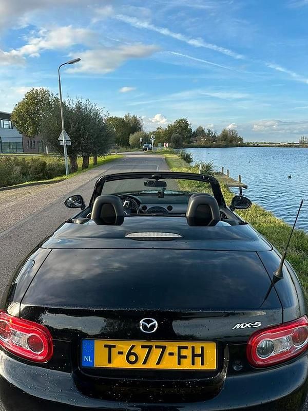 Occasion Mazda MX5 Touring 160 PK (117 kW) 2010 Zwart Cabriolet