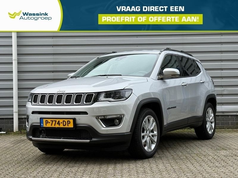 Grijs metallic Gebruikt 2020 Jeep Compass Limited SUV | € 24.685 (Eerlijke prijs) - Afbeelding 1/4