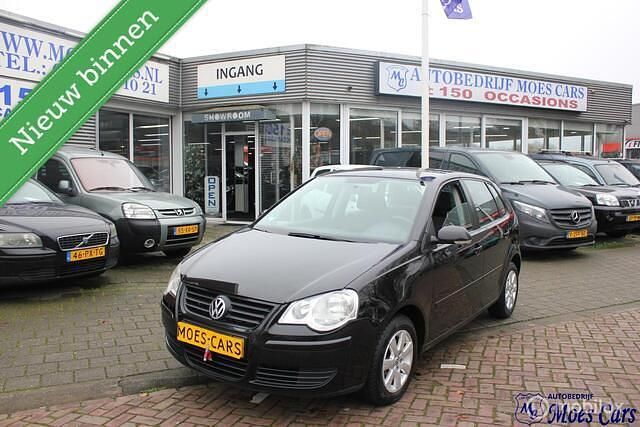 Zwart Gebruikt 2007 VW Polo Trendline Hatchback | € 2.950 (Iets duurder) - Afbeelding 1/4