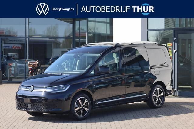 Zwart Nieuw 2025 VW Caddy Style MPV | € 47.860 (Duur) - Afbeelding 1/4