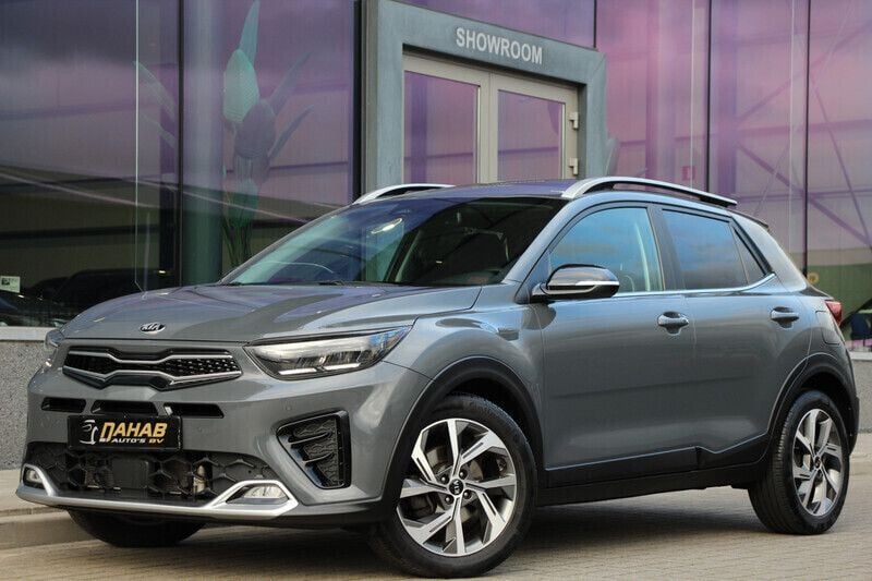 Grijs Gebruikt 2021 Kia Stonic GT-Line SUV | € 22.645 (Eerlijke prijs) - Afbeelding 1/4
