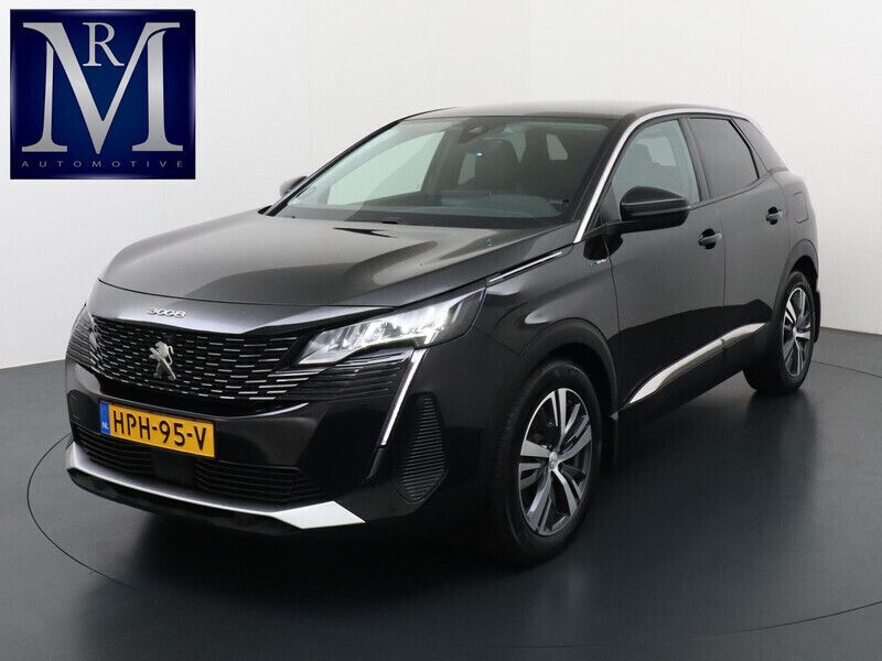Zwart Gebruikt 2022 Peugeot 3008 Allure SUV | € 26.899 (Goede deal) - Afbeelding 1/4
