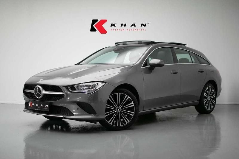 Grijs Gebruikt 2021 Mercedes CLA250e Shooting Brake Stationwagen | € 27.495 (Super prijs) - Afbeelding 1/4