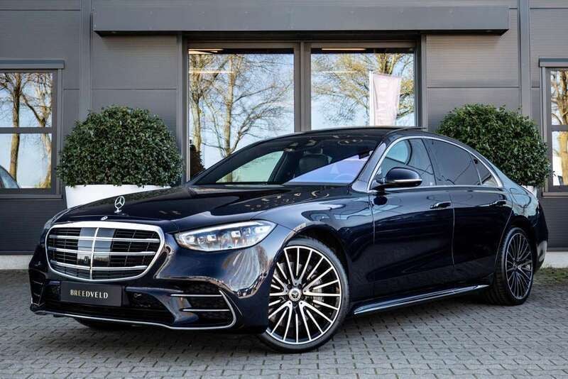 Blauw Gebruikt 2023 Mercedes S580 AMG line Sedan | € 109.950 (Eerlijke prijs) - Afbeelding 1/4