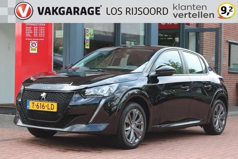 Zwart Gebruikt 2023 Peugeot e-208 Active Hatchback | € 17.990 (Eerlijke prijs) - Afbeelding 1/4