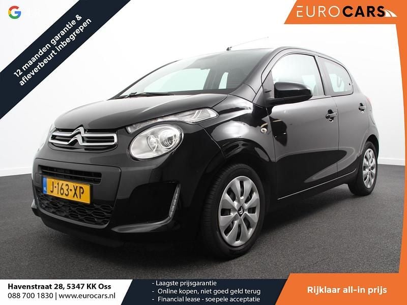 Zwart Occasion 2021 Citroën C1 Feel Hatchback | € 9.590 (Eerlijke prijs) - Afbeelding 1/4