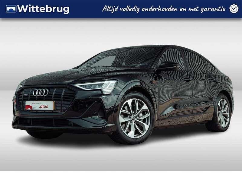 Zwart, metallic lak Gebruikt 2021 Audi e-tron Sportback Design SUV | € 39.950 (Super prijs) - Afbeelding 1/3