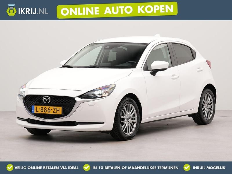 Wit Gebruikt 2021 Mazda 2 Style Hatchback | € 13.850 (Eerlijke prijs) - Afbeelding 1/3