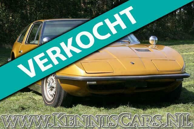 Goud Occasion 1971 Maserati Indy Coupé | € 34.500 - Afbeelding 1/4