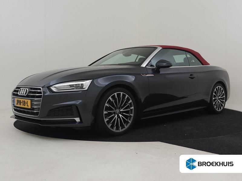 Grijs Occasion 2017 Audi A5 Cabriolet Sport Cabriolet | € 31.900 (Iets duurder) - Afbeelding 1/4